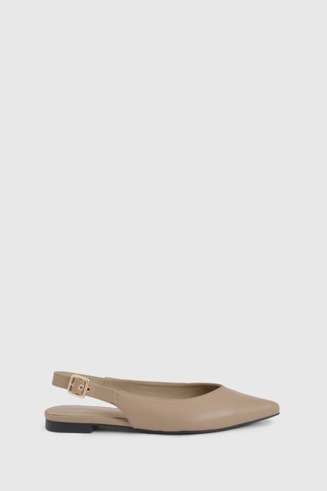 Slingback Pointed Ballet Flats - Image 2
