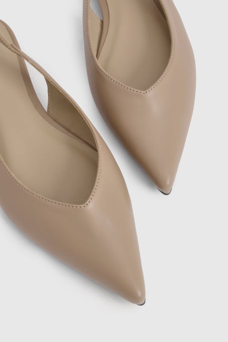 Slingback Pointed Ballet Flats - Image 5