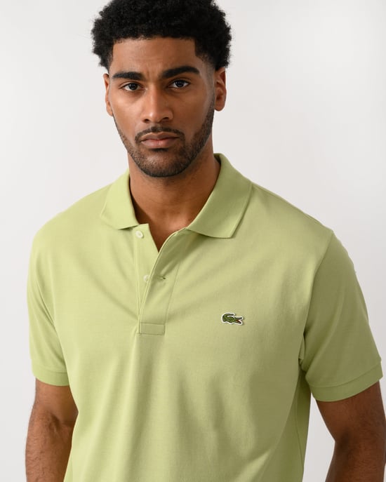 L.12.12 Classic Fit Polo Shirt in Green - Image 4