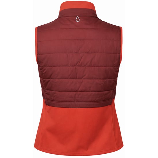 Brooks Shield Hybrid 2.0 Womens Dark Red Gilet - Image 2