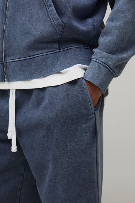 Essential Washed Extreme Wide Leg Jogger - Image 3