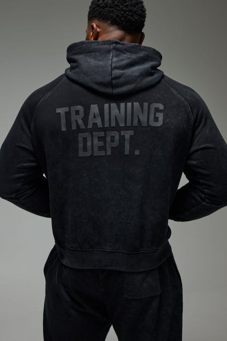 Training Dept Boxy Washed Hoodie - Image 3