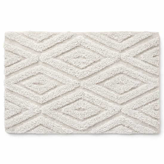 Casa di Elturo Badmat katoen boho squares /wit – 50 x 80 cm - Image 1