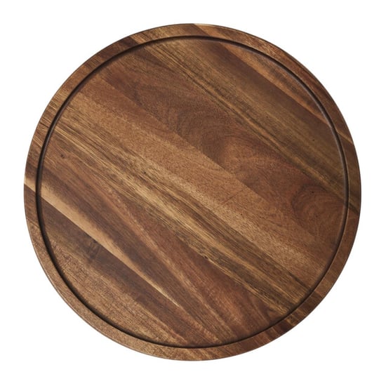 Casa di Elturo Liora bijzettafel set van 2 – acaciahout & grenen – rond – noir/marron - Image 3