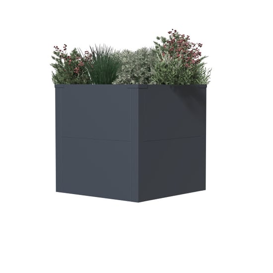 Westmann Talus s metalen plantenbak met bodem 50x50x50 cm - - Image 1