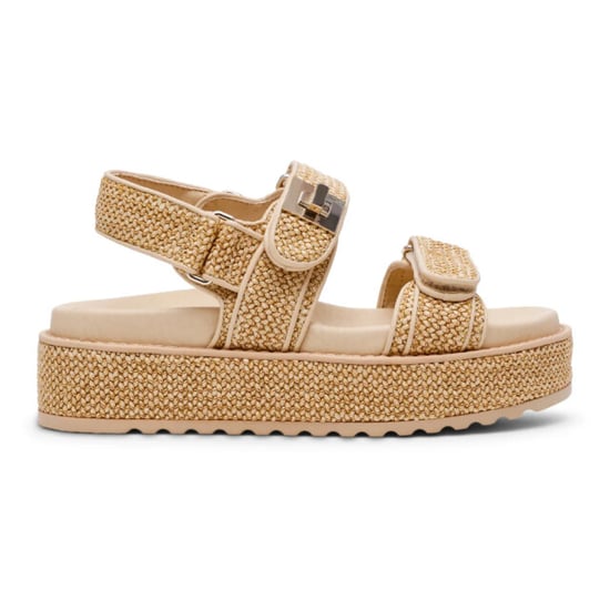 Steve Madden Bigmona nat raffia dames sandalen - Image 4