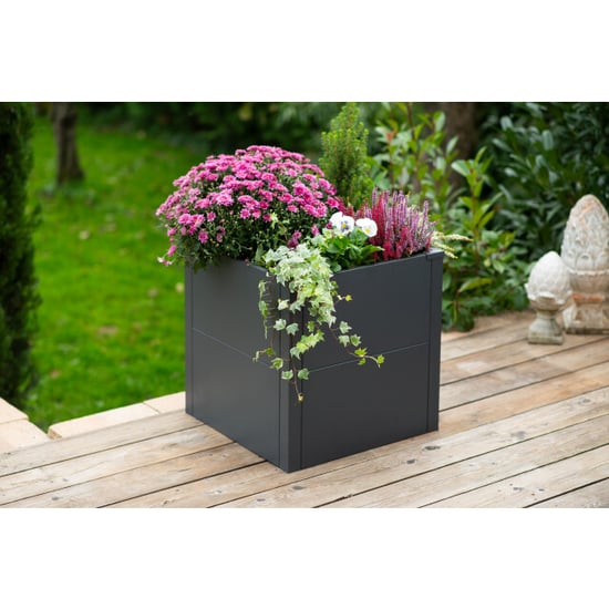 Westmann Talus s metalen plantenbak met bodem 50x50x50 cm - - Image 4