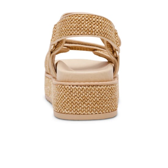 Steve Madden Bigmona nat raffia dames sandalen - Image 6
