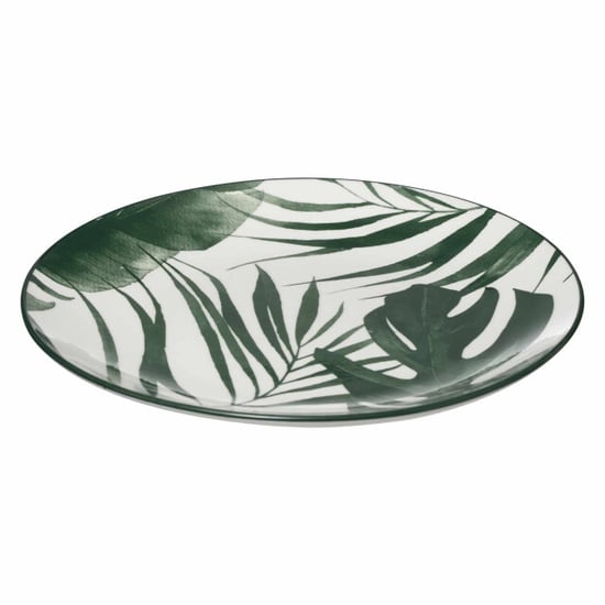 Casa di Elturo 18-delige porseleinen serviesset topical leaf groen/wit 6 persoons - Image 4