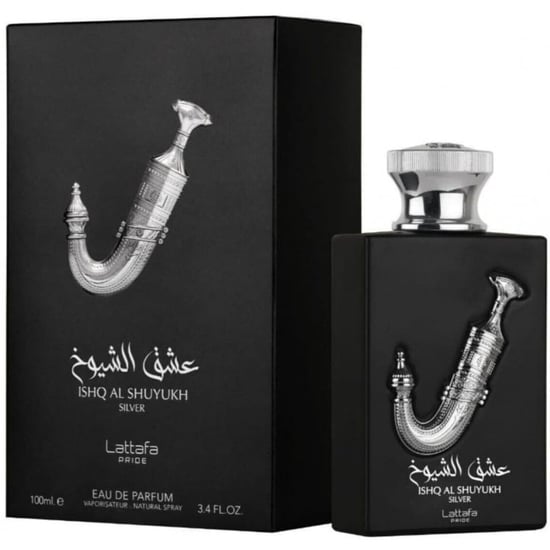Lattafa Ishq Al Shuyukh Silver 100ml EDP Spray - Image 1