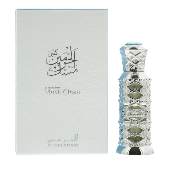 Al Haramain Musk Clean Perfume Oil 12ml - Image 1