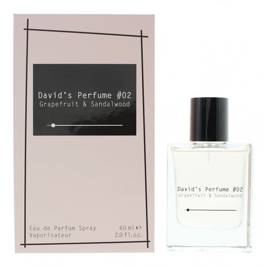 David's Perfume 02 Grapefruit & Sandalwood 60ml EDP Spray - Image 1