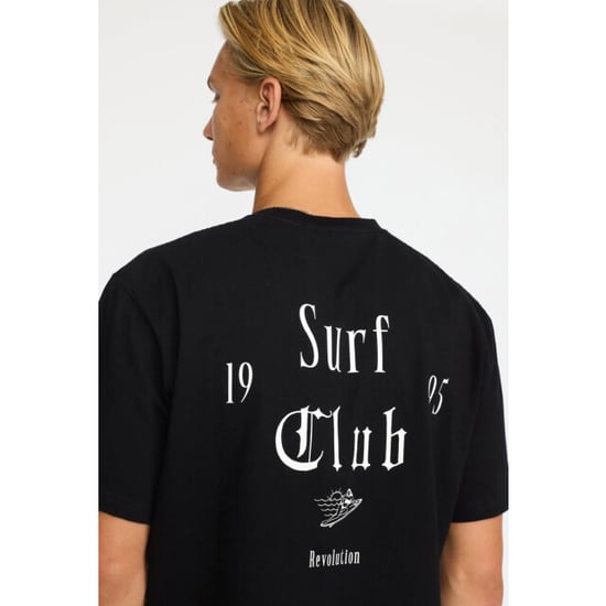 Revolution Printed t-shirt black - Image 3