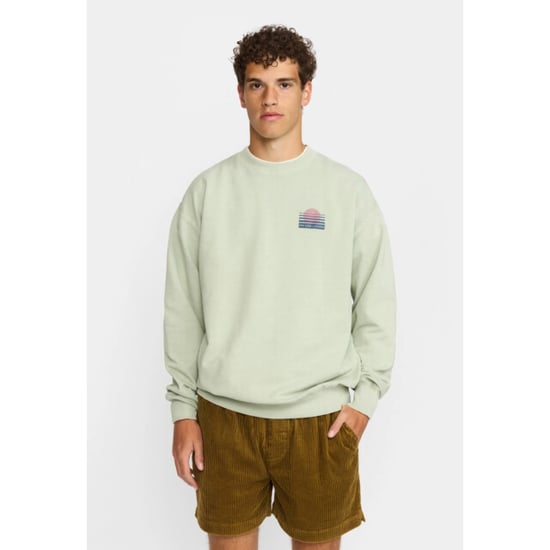 Revolution Printed crewneck mint - Image 4