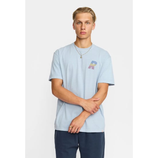 Revolution Printed t-shirt lightblue - Image 2