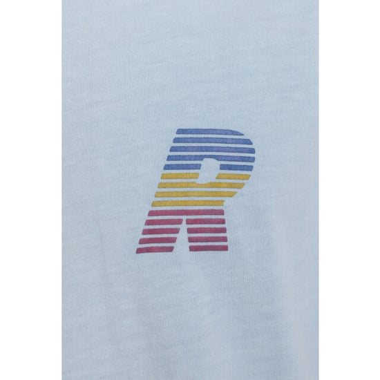 Revolution Printed t-shirt lightblue - Image 6
