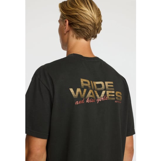 Revolution Printed t-shirt black - Image 6
