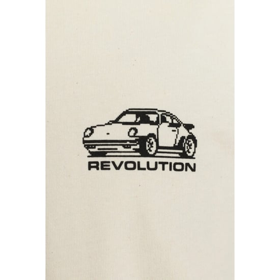 Revolution Printed t-shirt offwhite - Image 6