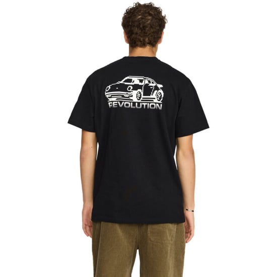 Revolution Printed t-shirt black - Image 4