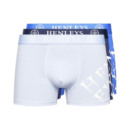 Henleys Tringles Mens Boxer Shorts 3pk - Image 1