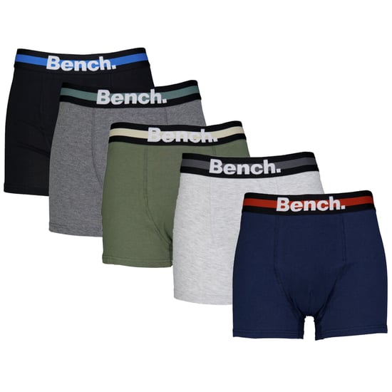 Bench Eshel 5pk Mens Boxer Shorts - Image 1
