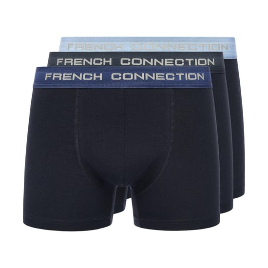 French Connection FC16 3pk Boxer Shorts Mens - Image 1