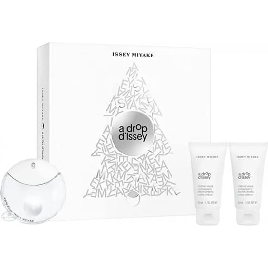Issey Miyake A Drop d'Issey Gift Set 50ml EDP Spray + 2 x 50ml Hand Cream - Image 1