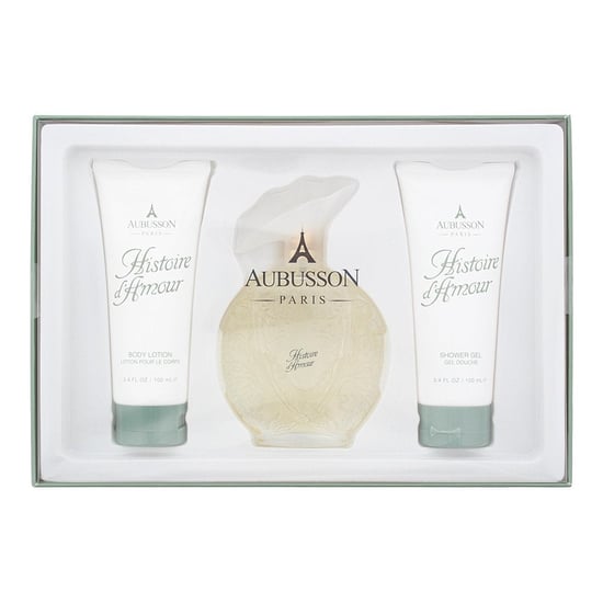 Aubusson Histoire Damour Gift Set: 100ml EDP Spray - Body Lotion 100ml - Shower Gel 100ml - Image 1