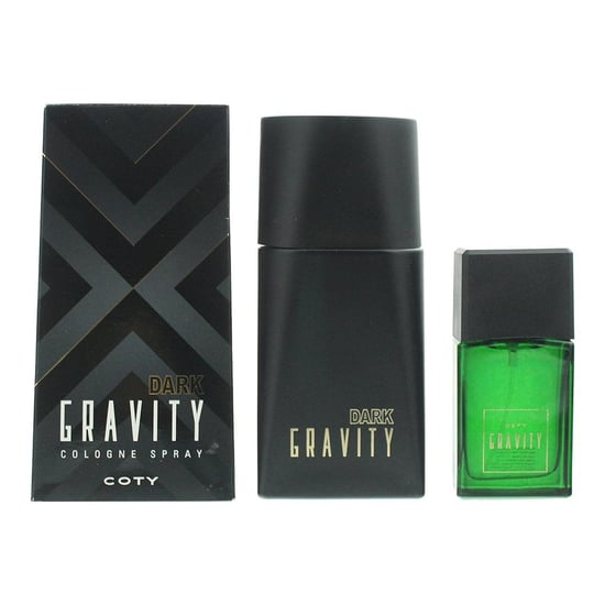 Coty Gravity Gift Set 100ml Dark Gravity EDC + 30ml Defy Gravity EDC - Image 1