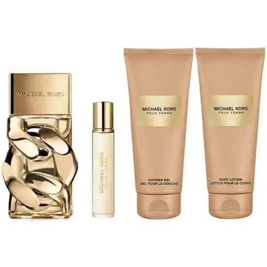 Michael Kors Pour Femme Gift Set 100ml EDP + 100ml Body Lotion + 100ml Shower Gel + 10ml EDP - Image 2