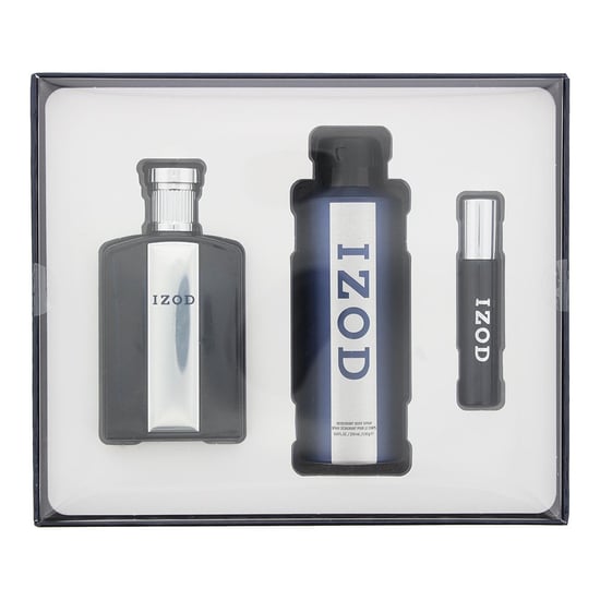 Izod 3 Piece Gift Set: EDT 100ml - EDT 15ml - Body Spray 200ml - Image 1