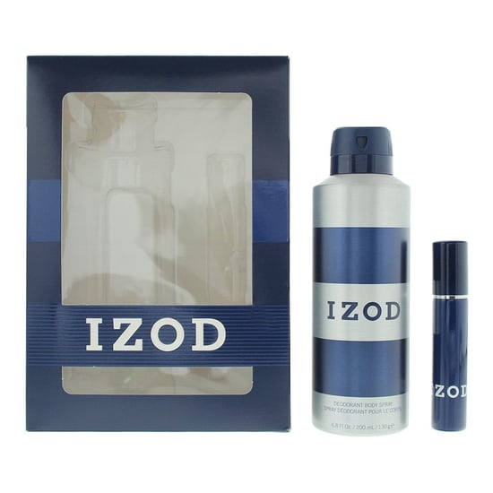 Izod Blue 2 Piece Gift Set: EDT 15ml - Body Spray 200ml - Image 1