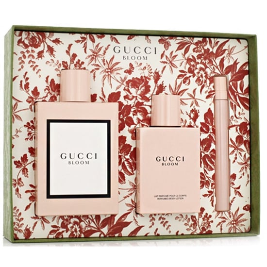 Gucci Bloom Set 100ml EDP Spray + EDP 10ml + BL 100ml - Image 1