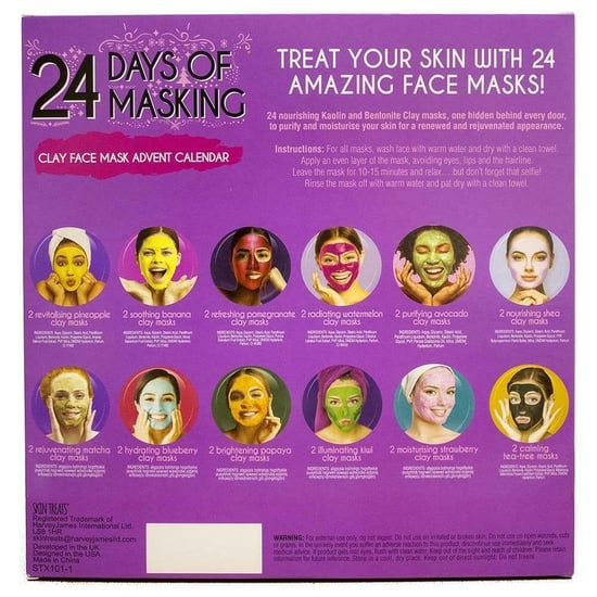 Skin Treats 24 Days Of Masking 24 Piece Gift Set - Image 2