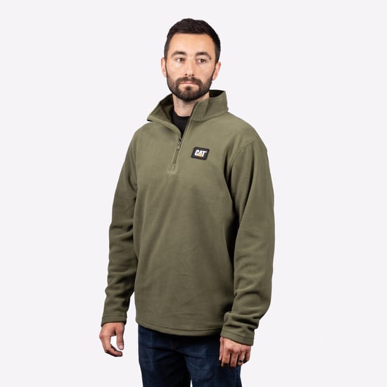 Caterpillar Microfleece Half Rits Heren - Image 1