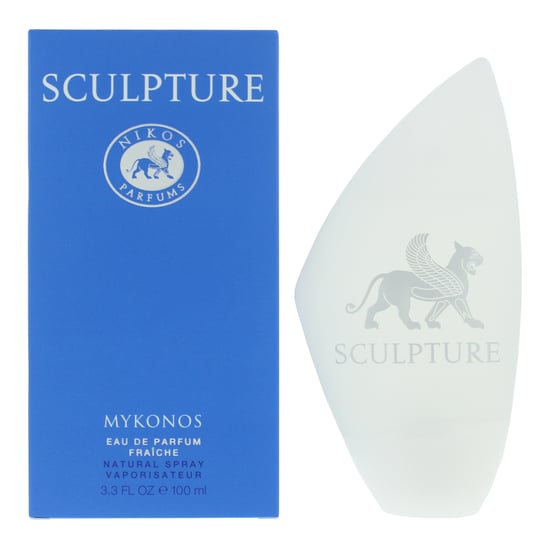 Nikos Sculpture Mykonos Eau de Parfum Fraiche 100ml Spray Unisex - Image 1