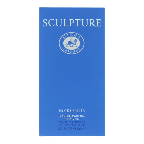 Nikos Sculpture Mykonos Eau de Parfum Fraiche 100ml Spray Unisex - Image 3