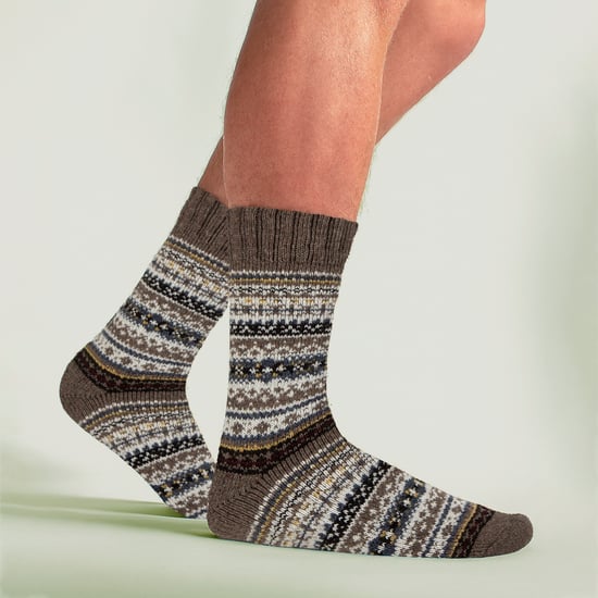 Mens Wool Blend Hiking Socks Cushioned Walking Boot Socks - Image 3