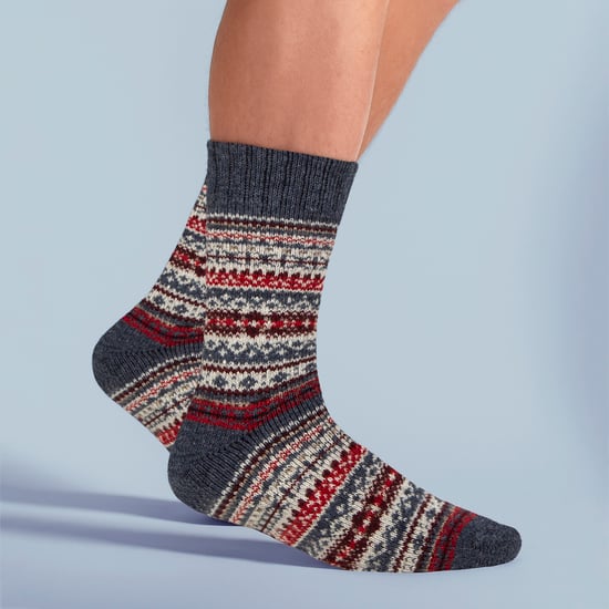 Mens Wool Blend Hiking Socks Cushioned Walking Boot Socks - Image 3