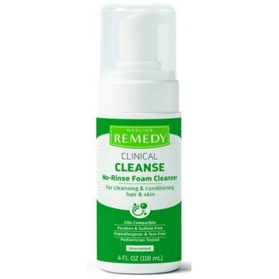 Medline Remedy Clinical Cleanse 118ml No-Rinse Foam Cleanser - Image 1
