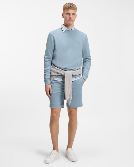Westart Crew Neck Sweatshirt in Light Blue - Image 4