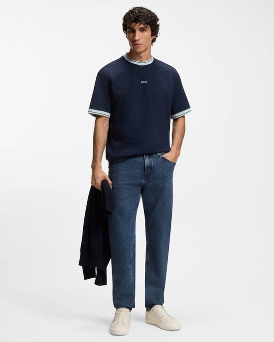 Maine Regular-Fit Jeans in Middelblauw - Image 4