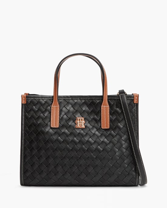 TH City Mini Tote Bag in Black - Image 1