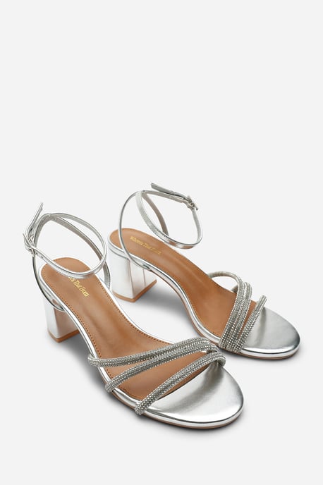 Where's That From Khalani Diamante Strappy Heels - Image 5