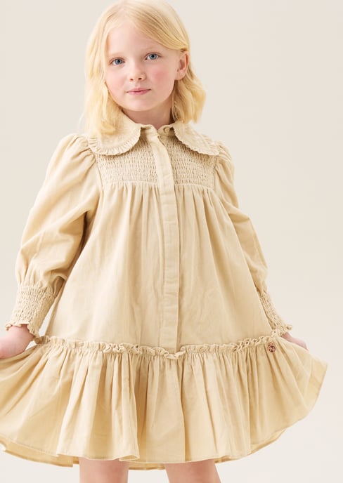 Rafferty Embroidered Collar Cord Dress - Image 2