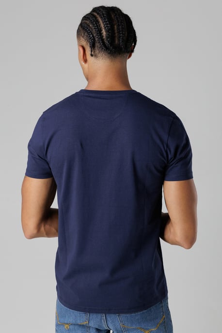 Multi 4 Pack Regular Fit Cotton Logo Tees - Image 4