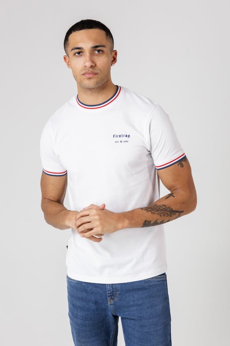Multi 4 Pack Regular Fit Cotton Crew T-Shirts - Image 2