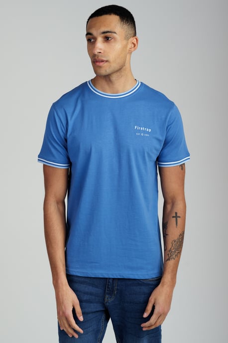 Multi 4 Pack Regular Fit Cotton Crew T-Shirts - Image 3