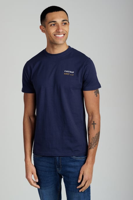 Multi 3 Pack Regular Fit Cotton Crew T-Shirts - Image 2