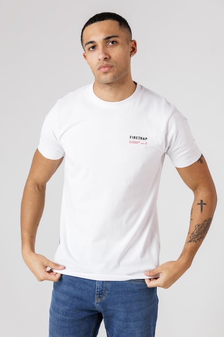 Multi 3 Pack Regular Fit Cotton Crew T-Shirts - Image 3